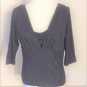 Marc Bouwer Gray Knit Top